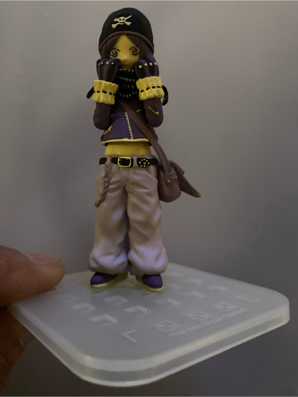 Purple Pirate Girl Figurine - Kids Toy - Picture 2 of 3